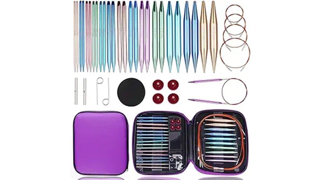 aluminum circular knitting needles
