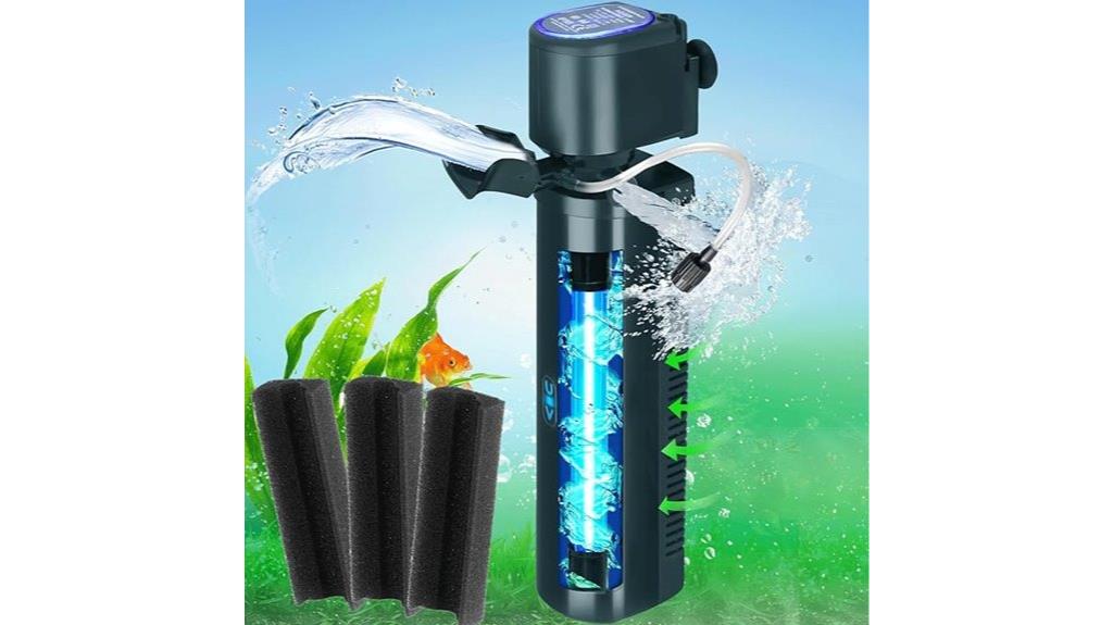 aquarium filter with u v