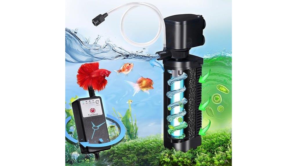 automatic aquarium u v filter