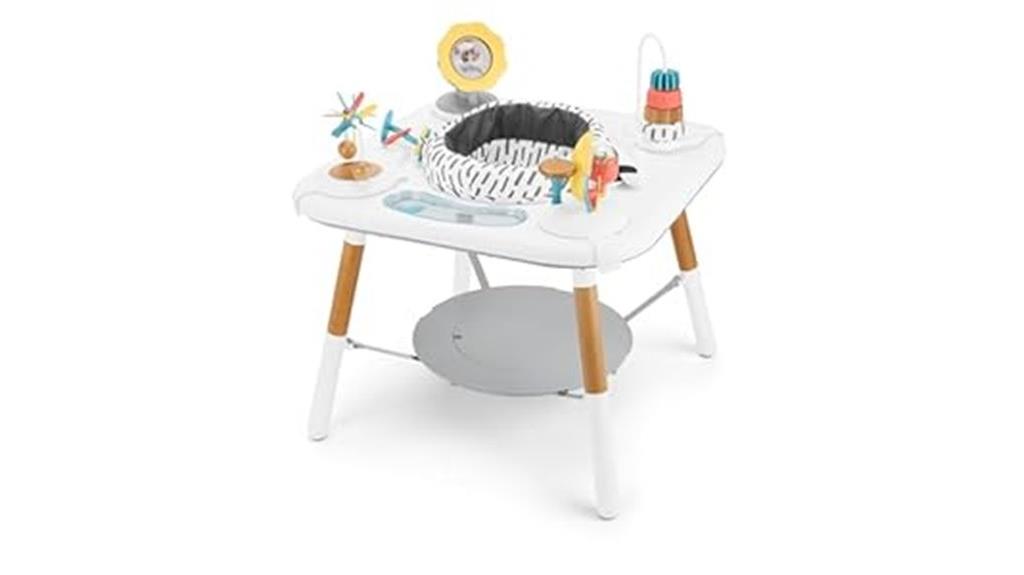 baby activity table and center