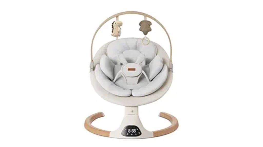baby swing with bluetooth