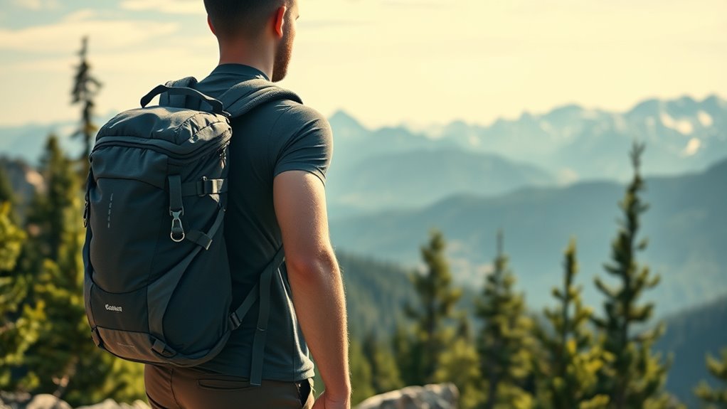 backpack features for hiking