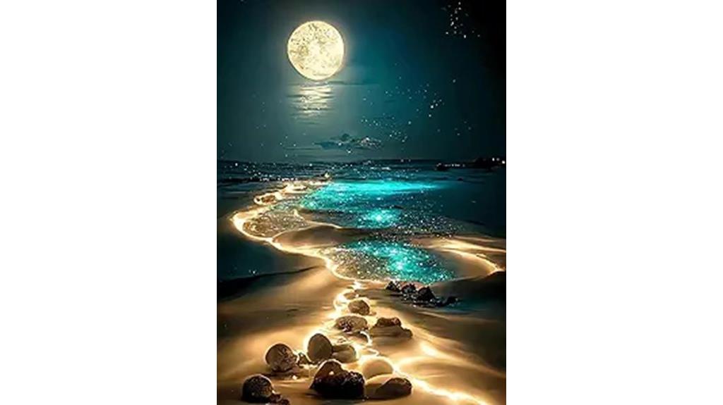beach themed diamond painting