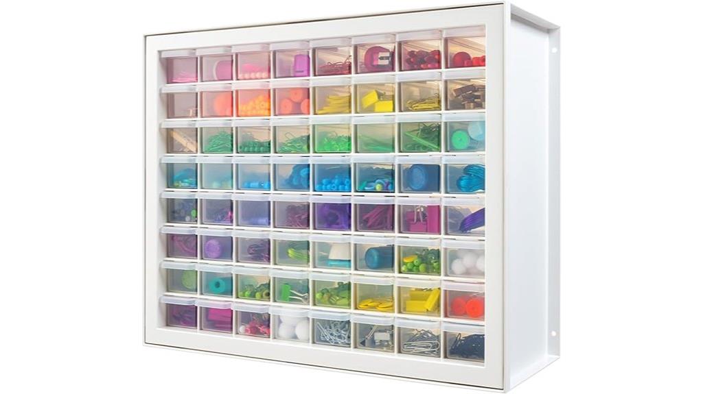 bead storage drawer cabinet