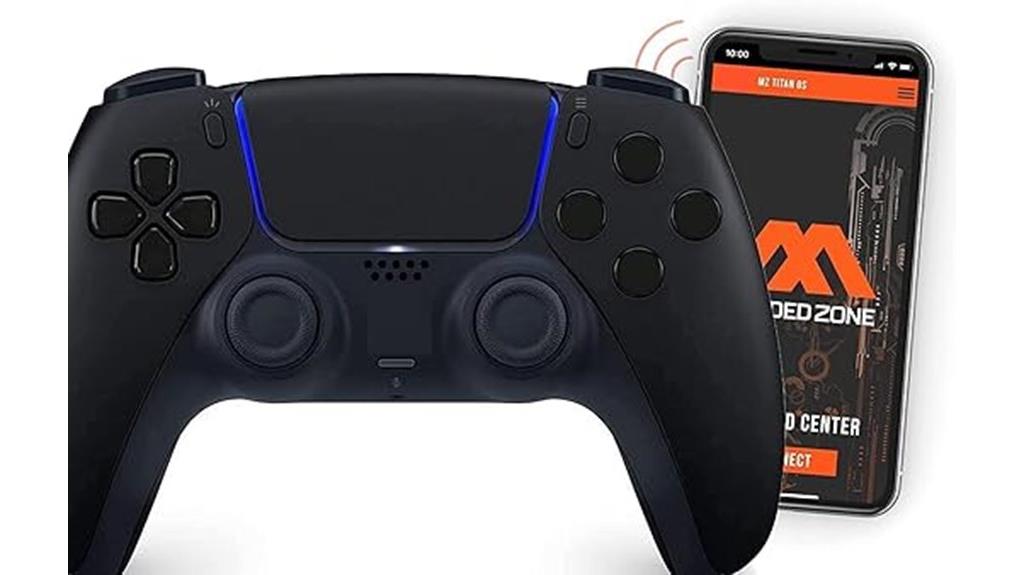 black anti recoil rapid controller