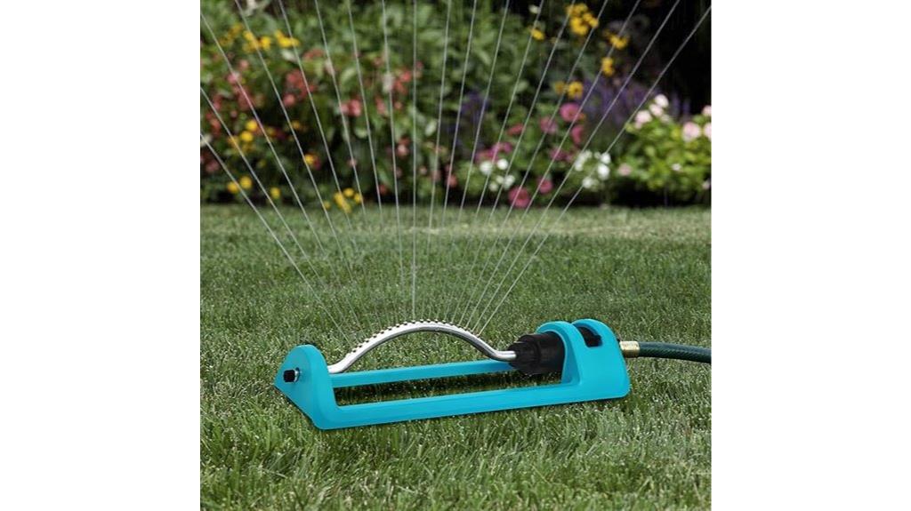 brass nozzle lawn sprinkler