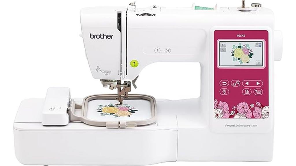 brother pe545 touchscreen embroidery