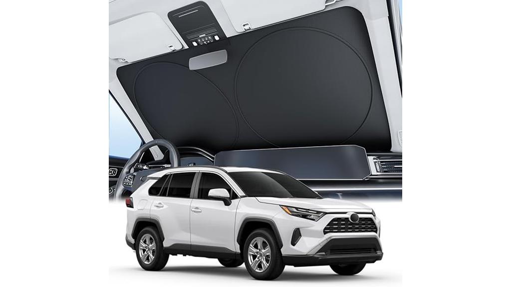 car windshield sun shade