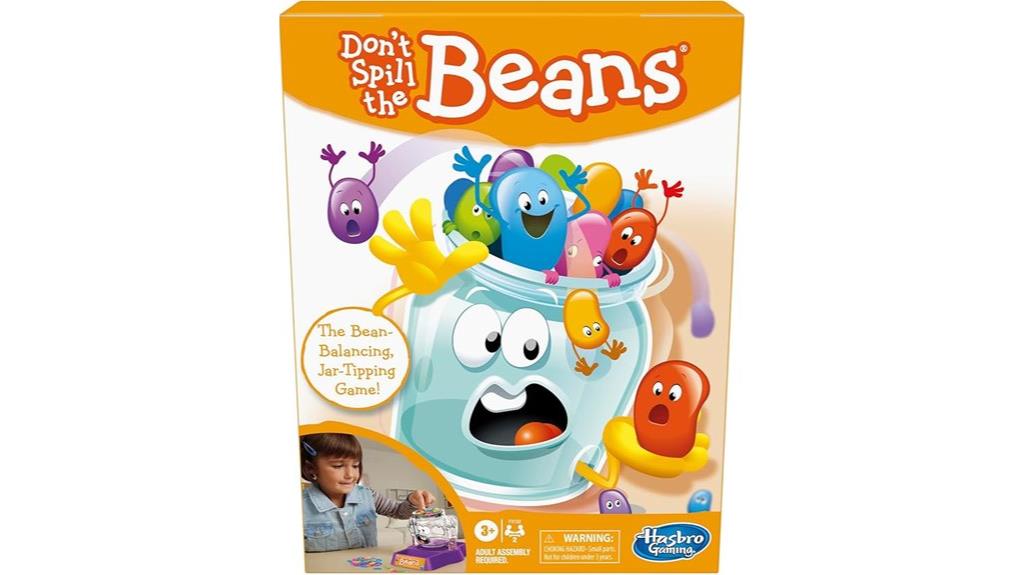 children s spilling bean game