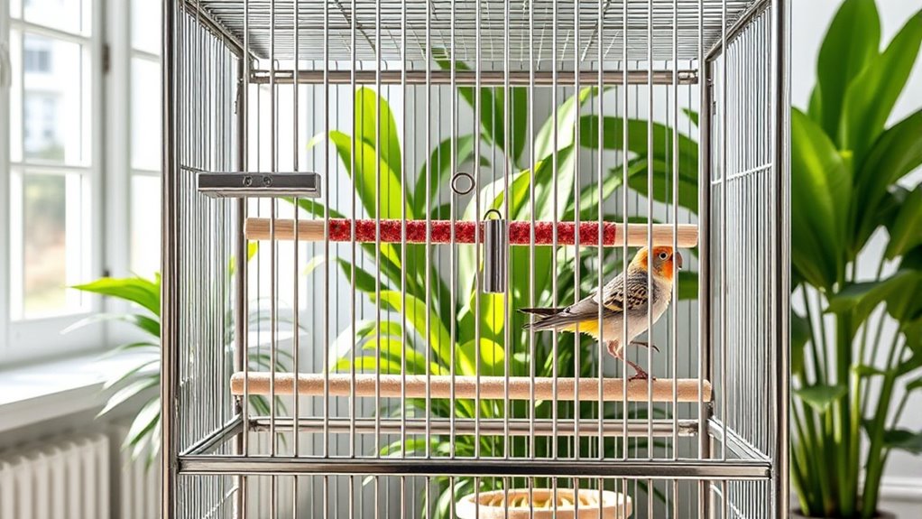choose spacious durable safe cages