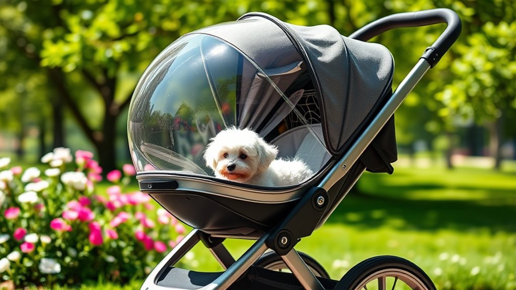 choosing comfortable safe stroller