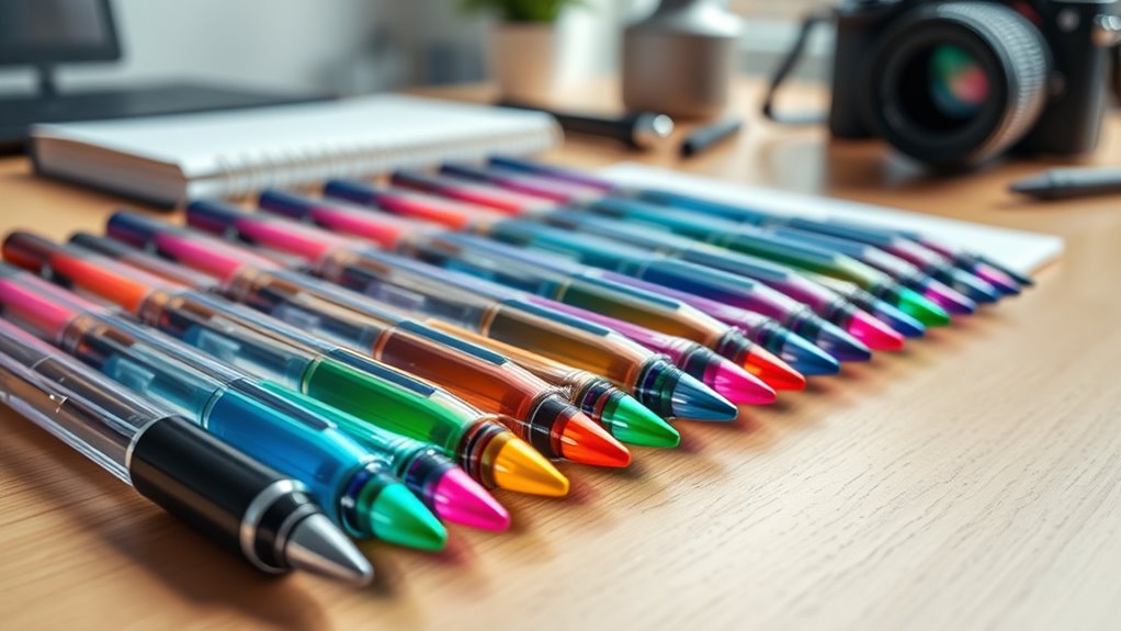 choosing durable colorful quick drying pens