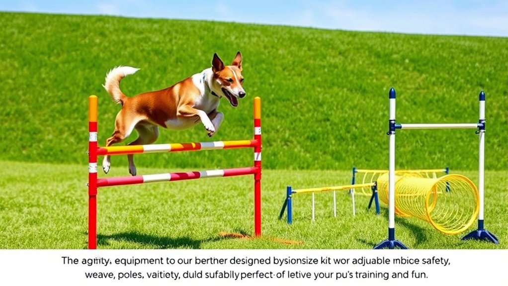 choosing suitable agility equipment