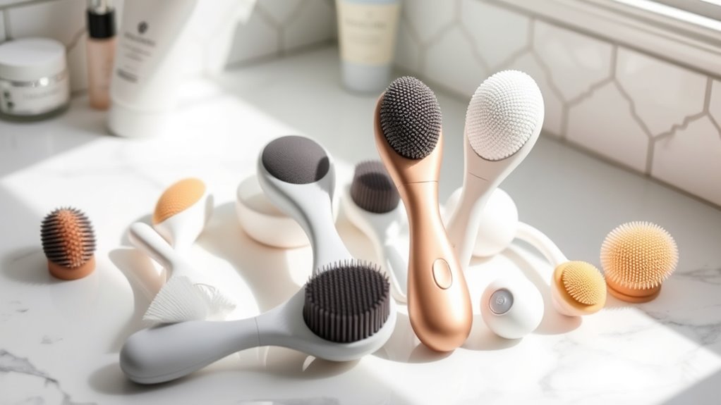 choosing suitable facial brushes