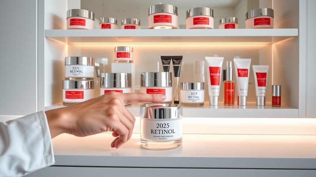 choosing suitable retinol products