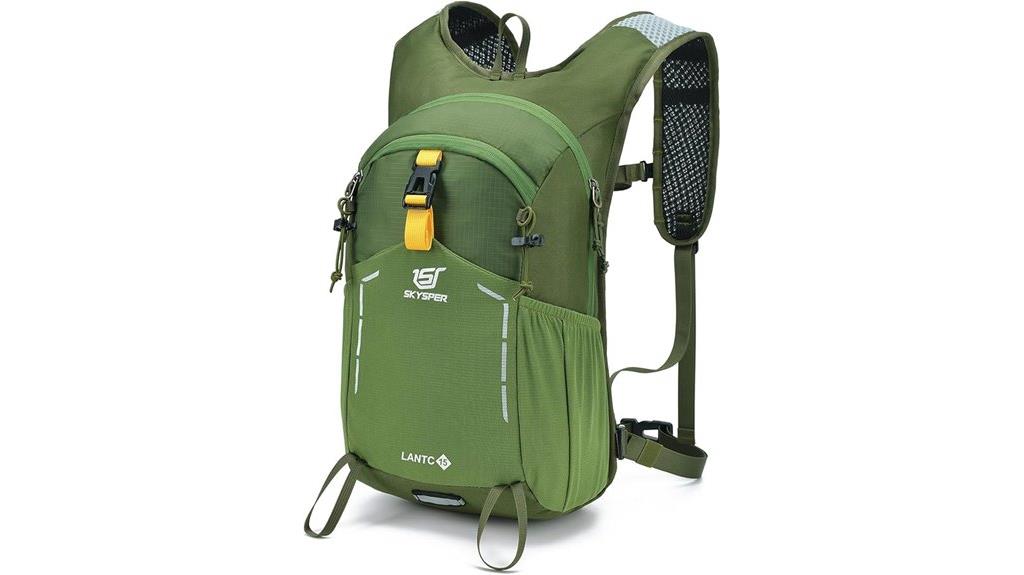 compact water resistant hiking backpack