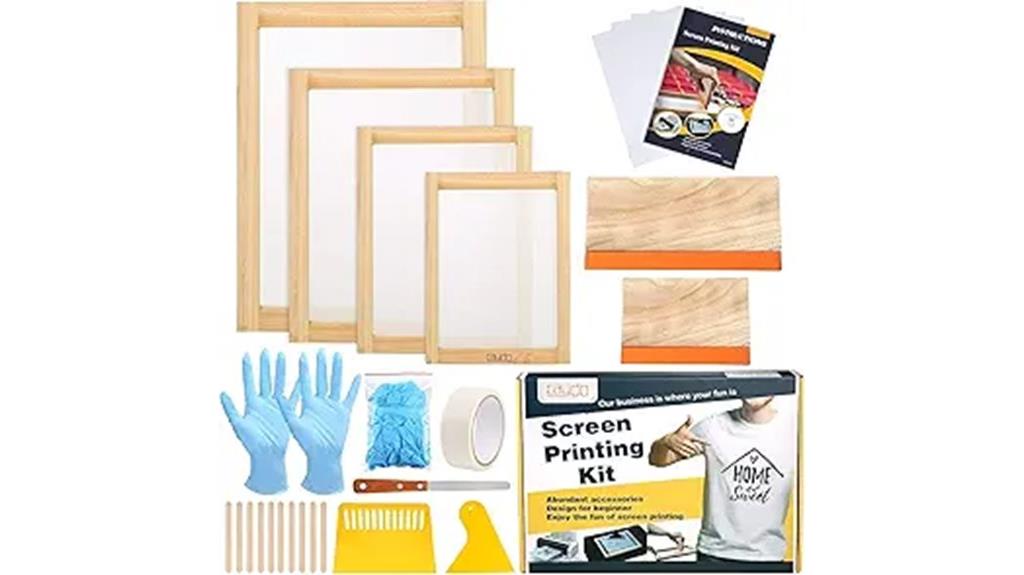 complete screen printing set