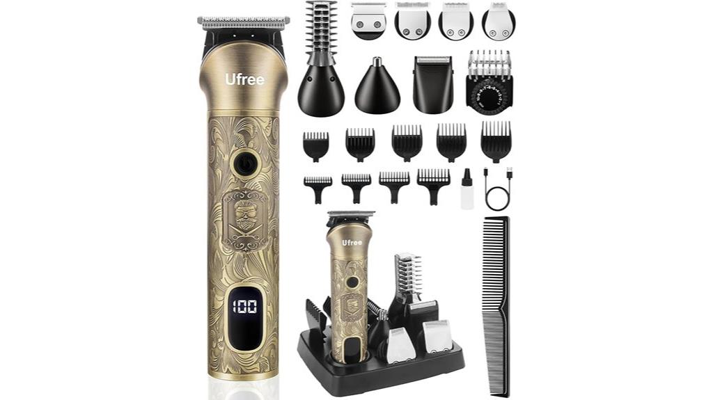 cordless beard trimmer kit