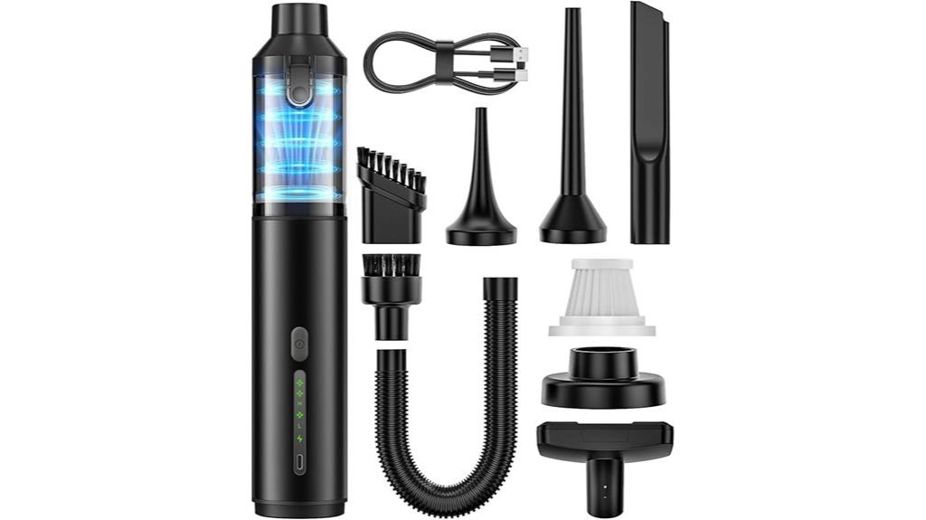 cordless handheld vacuum power