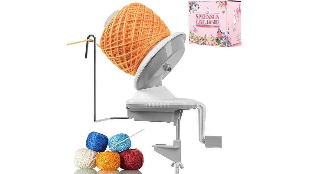 crochet yarn winding tool