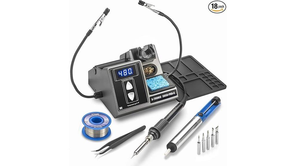 digital led soldering station