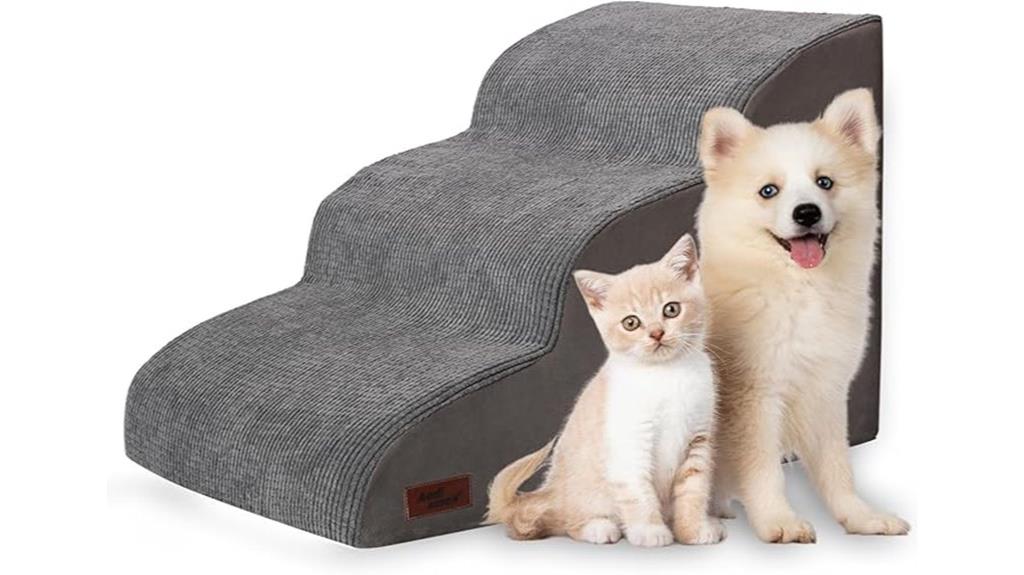 dog sofa stairs