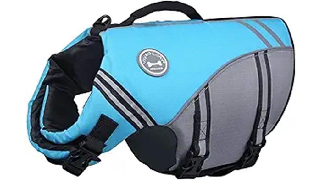 dog swimming life vest