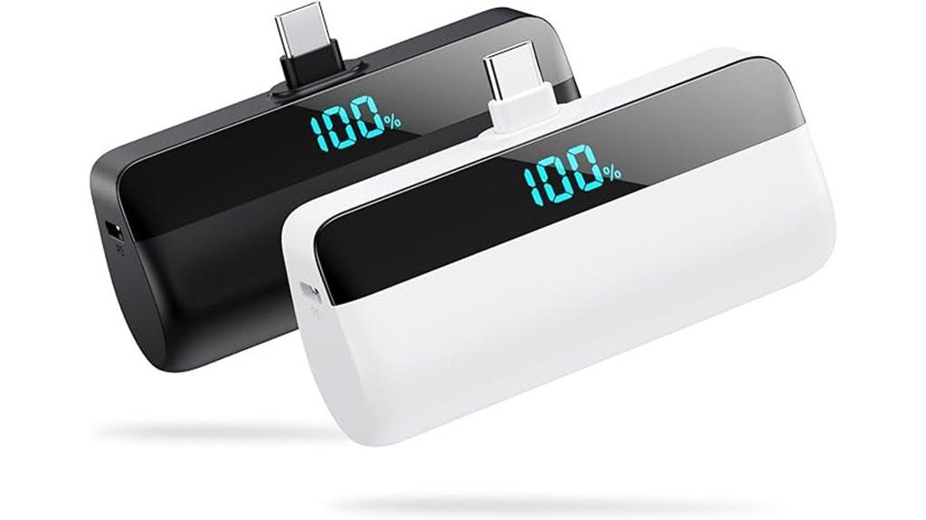dual compact phone chargers