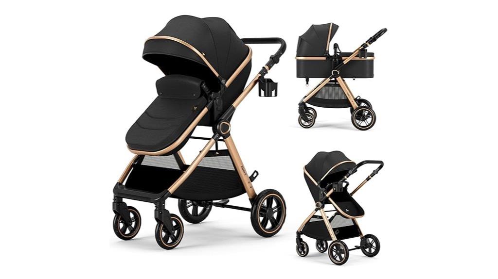 dual mode baby stroller