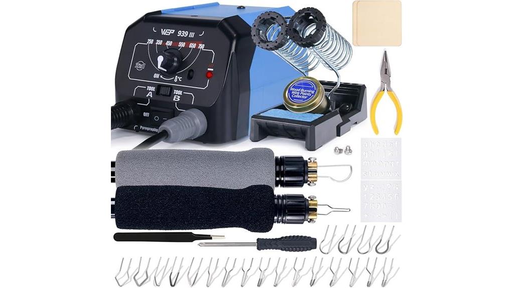 dual pen wood burning kit