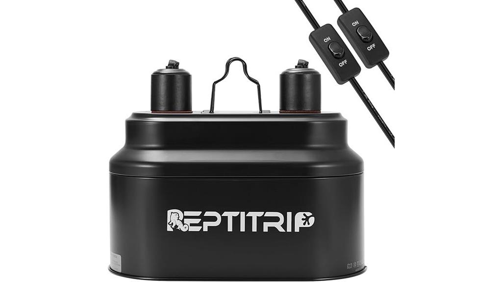 dual reptile light switches