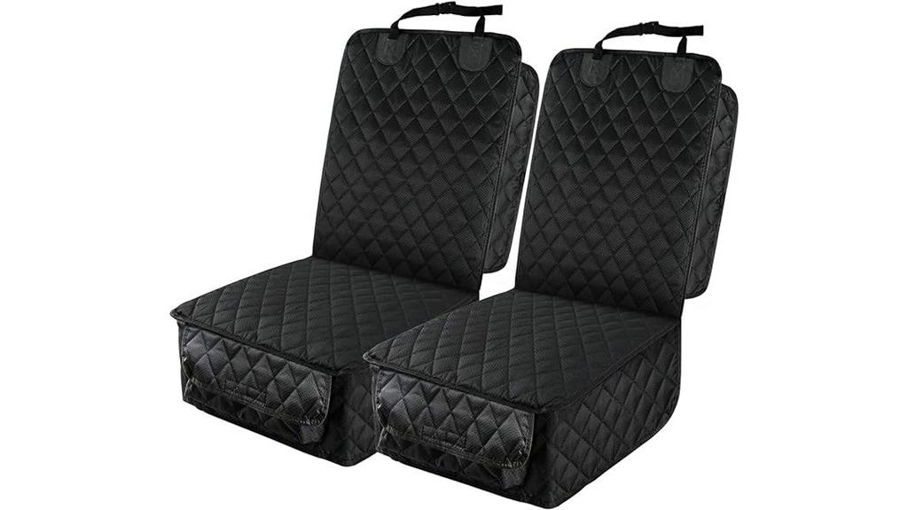 dual waterproof dog seat covers