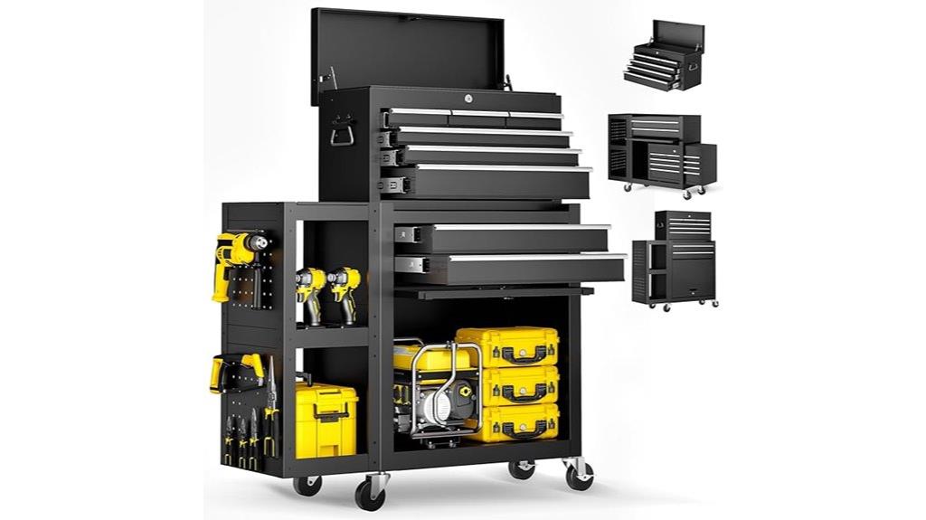 eight drawer tool chest