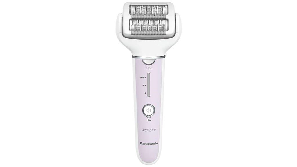 electric epilator with gentle cap