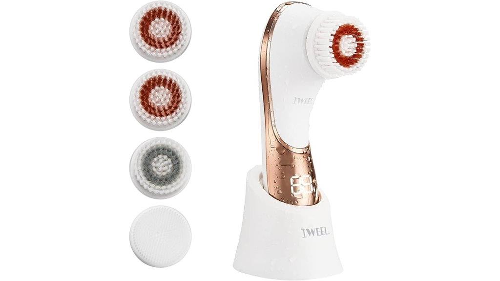 electric facial cleansing brush