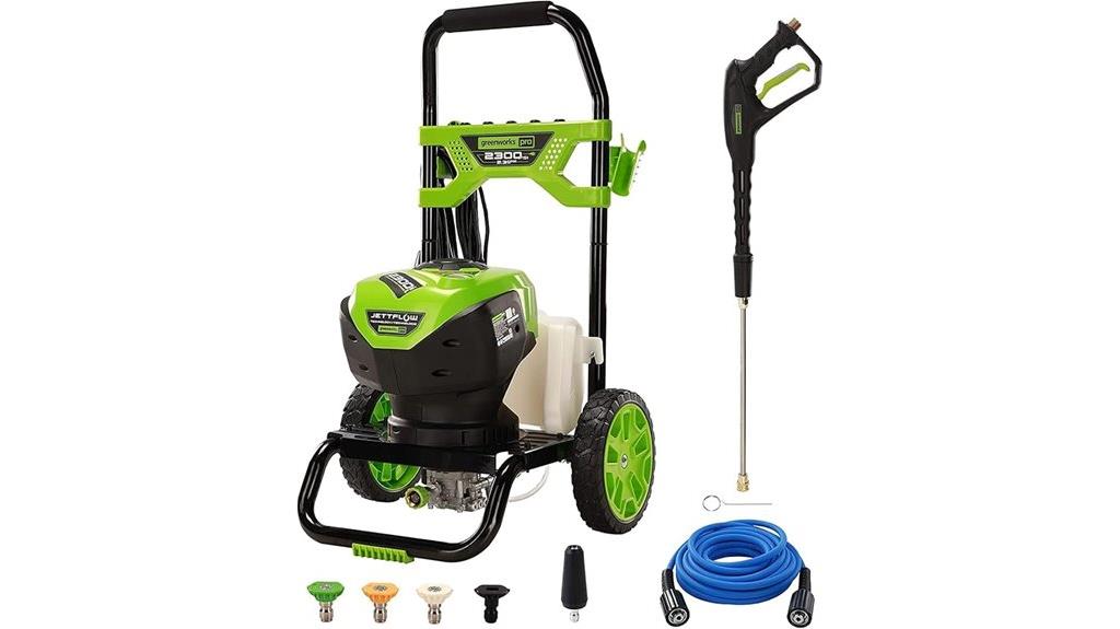 electric pressure washer 2300 psi