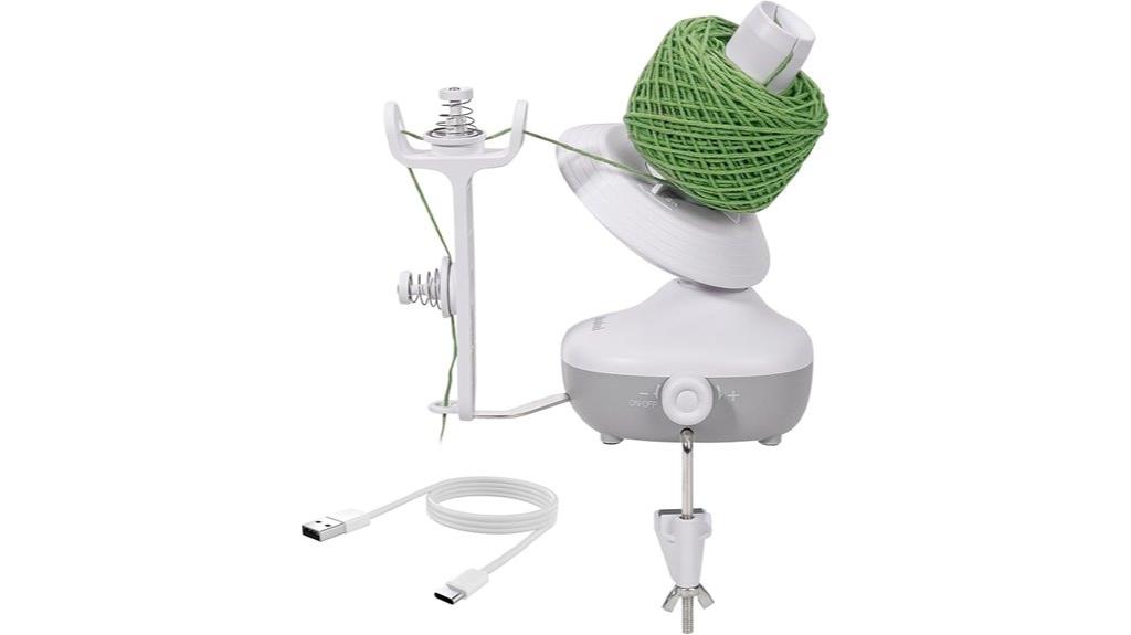 electric yarn winding tool