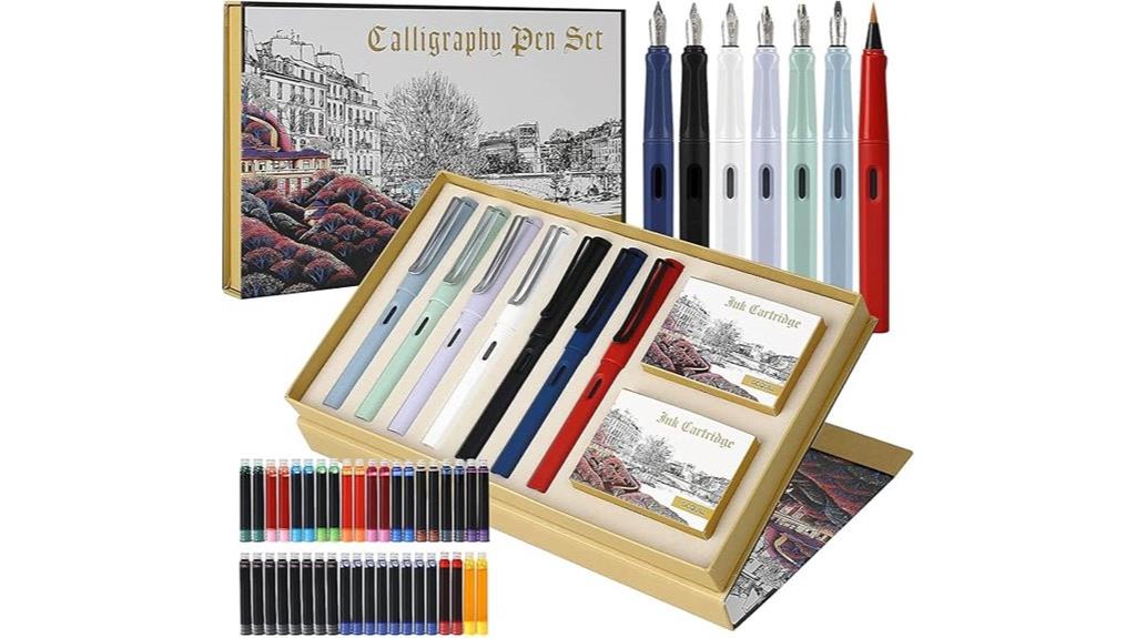 elegant fountain pen set