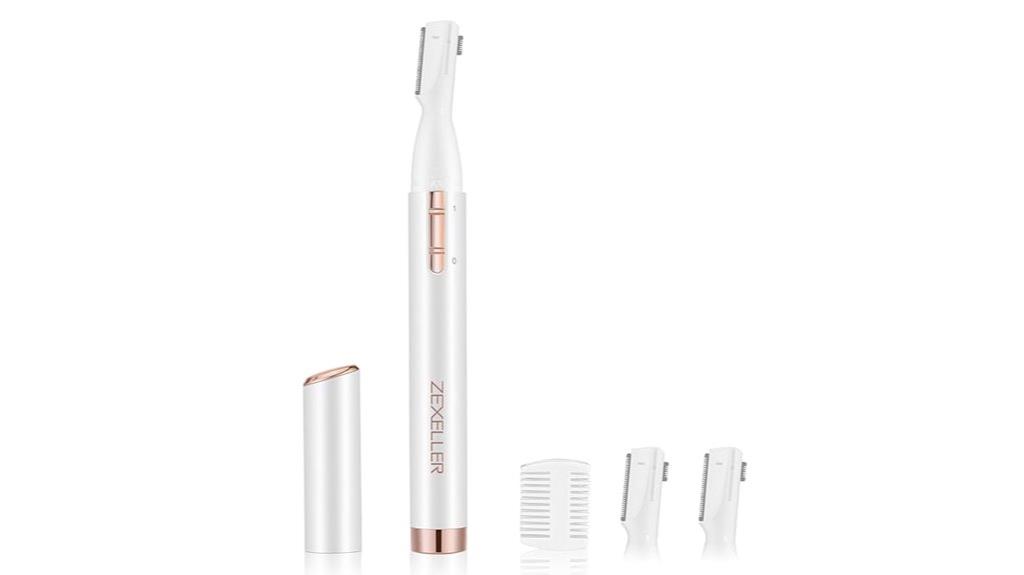 enhanced facial hair trimmer