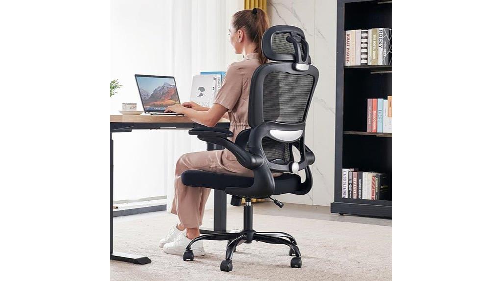 ergonomic office chair with wheels