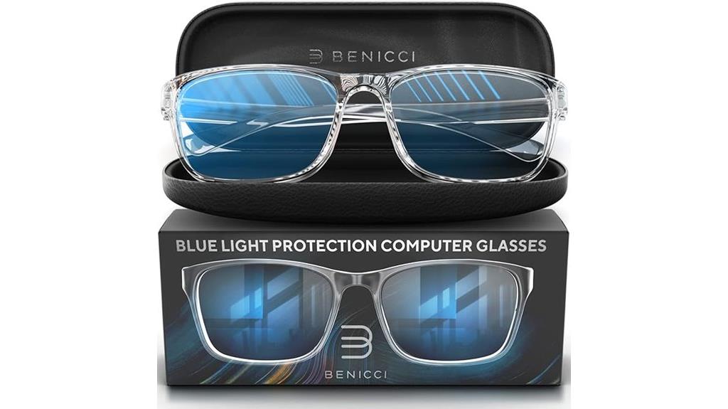 fashionable blue light glasses