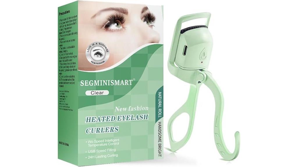 fast heating eyelash curler