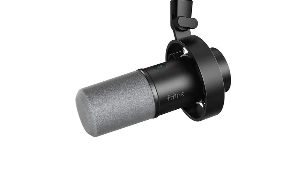 fifine studio podcast microphone