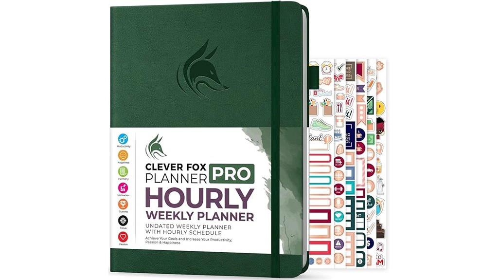 flexible weekly monthly planner
