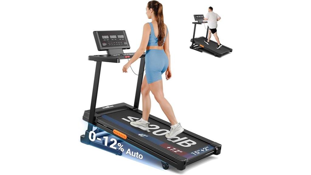 foldable incline treadmill 3 0hp