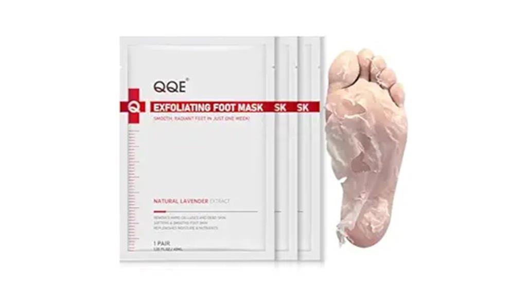 foot care peeling masks