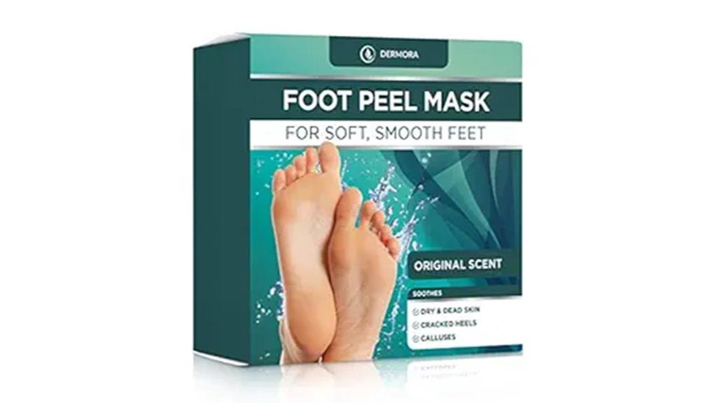 foot exfoliating peel mask