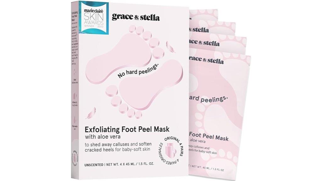 foot peeling mask set