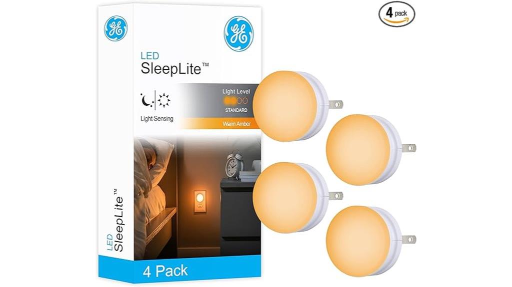 four pack led night lights