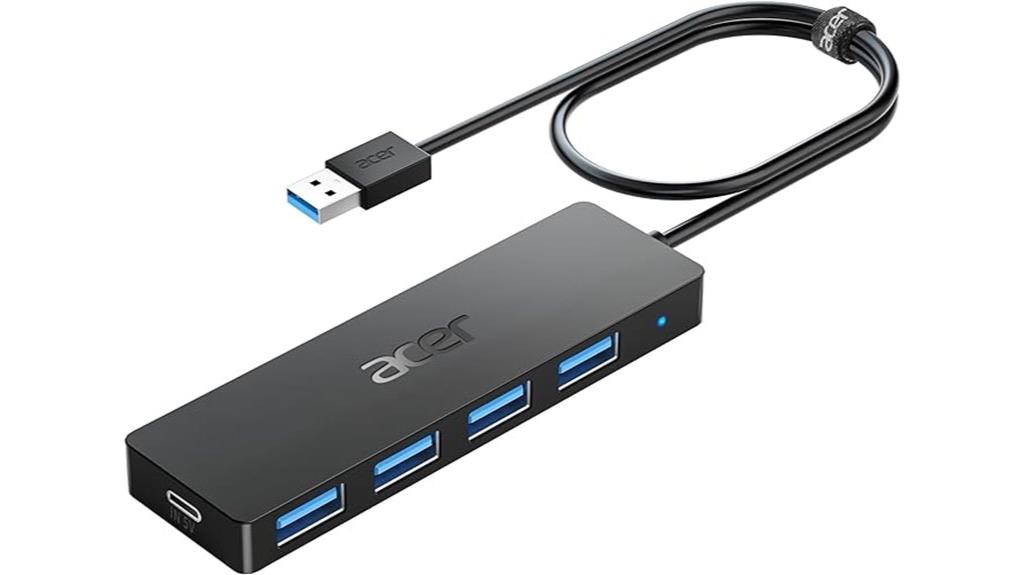 four port acer usb hub